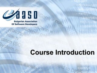 Course Introduction 