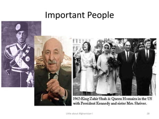 Important People28Little about Afghanistan !