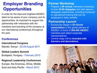 The world’s largest youth-led organisation.