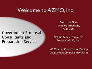 Welcome to AZMO, Inc.
 