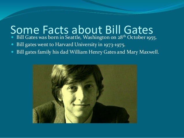 About bill gates