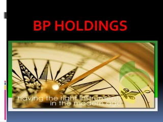 BP HOLDINGS
 