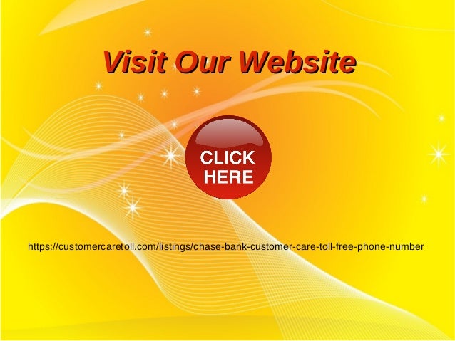 chase online customer service number