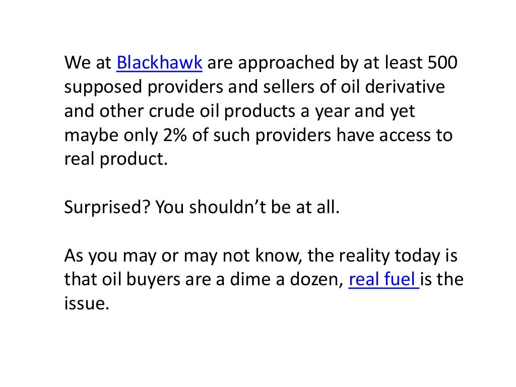 About Closing Oil Derivatives Related Transactions