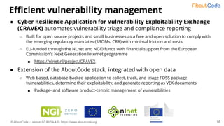 OpenChain Webinar - AboutCode - Practical Compliance in One Stack ...