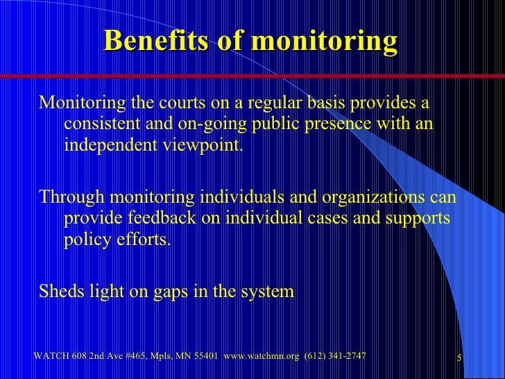 Introduction to Court Monitoring