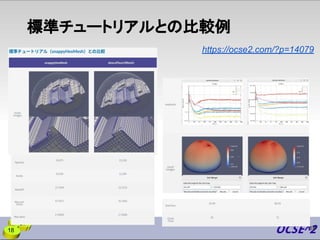 標準チュートリアルとの比較例
18
https://ocse2.com/?p=14079
18
 