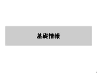基礎情報
3
 