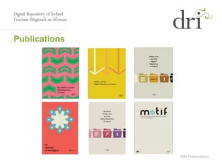 DRI Presentation
Publications
 