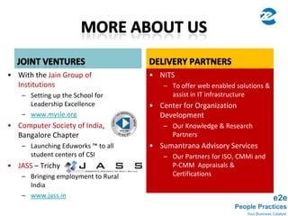 The HR division is traditionally run and therefore the learning platforms are less integrated and based of reactive feedbackOur Immediate TaskIdentify the majority employee segment that can positively influence employees at all levels of hierarchy as Change Agents
