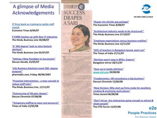  Incorporating suggestions from Industry Experts on Managing Cultural Changes