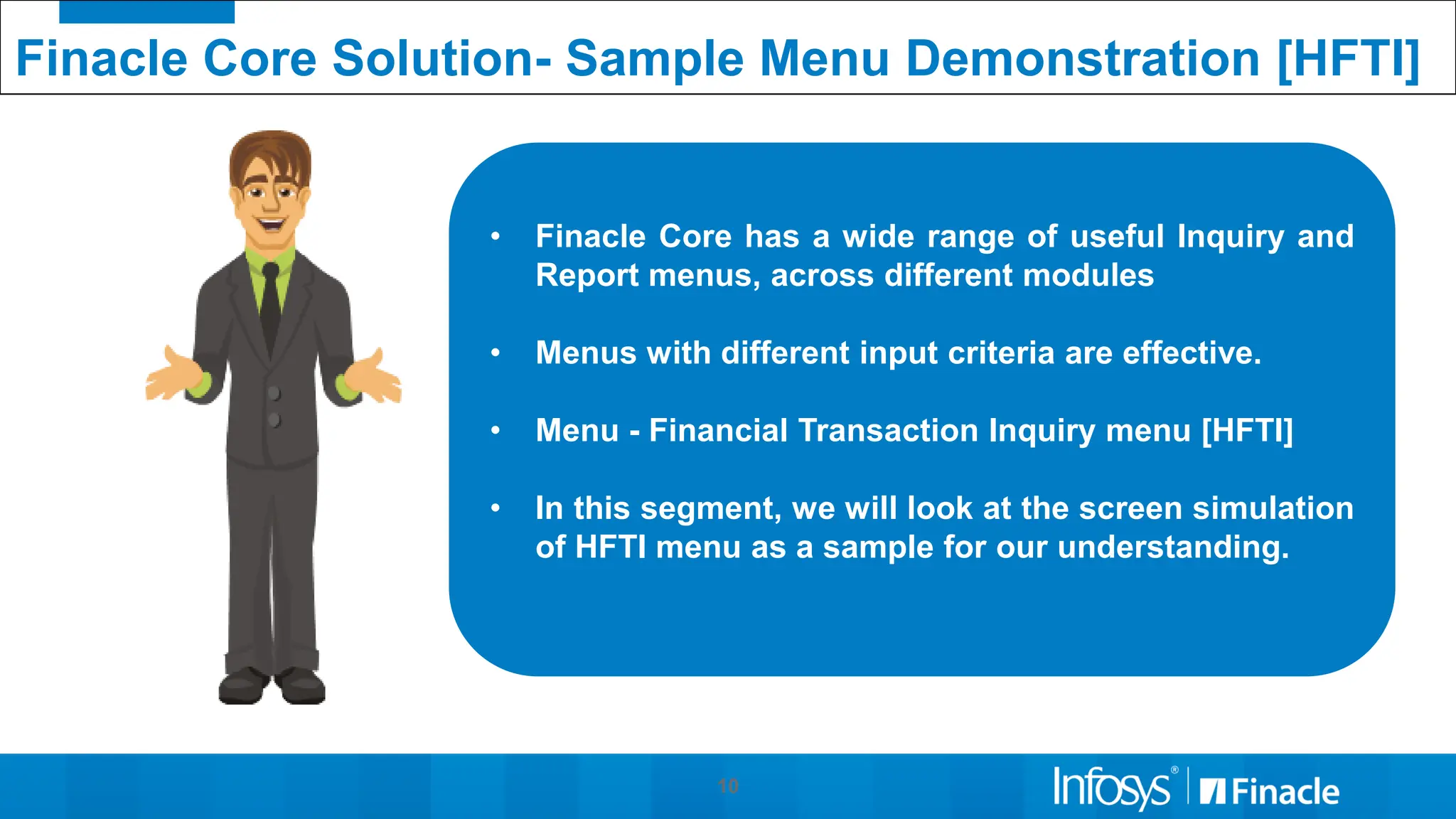 Learn about FINACLE application from INFOSYS | PDF