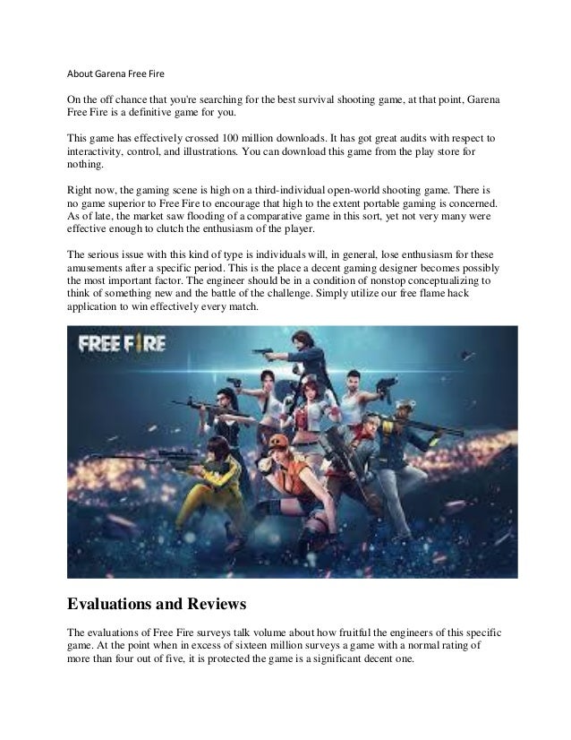 About Garena Free Fire