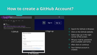 About GitHub Profile for projects and academic purpose.pptx