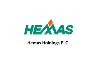 Hemas Holdings PLC

 