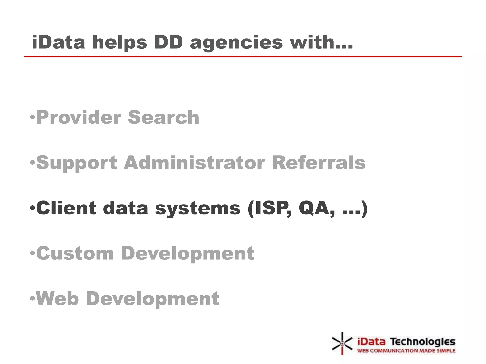 Support Administrator Referrals