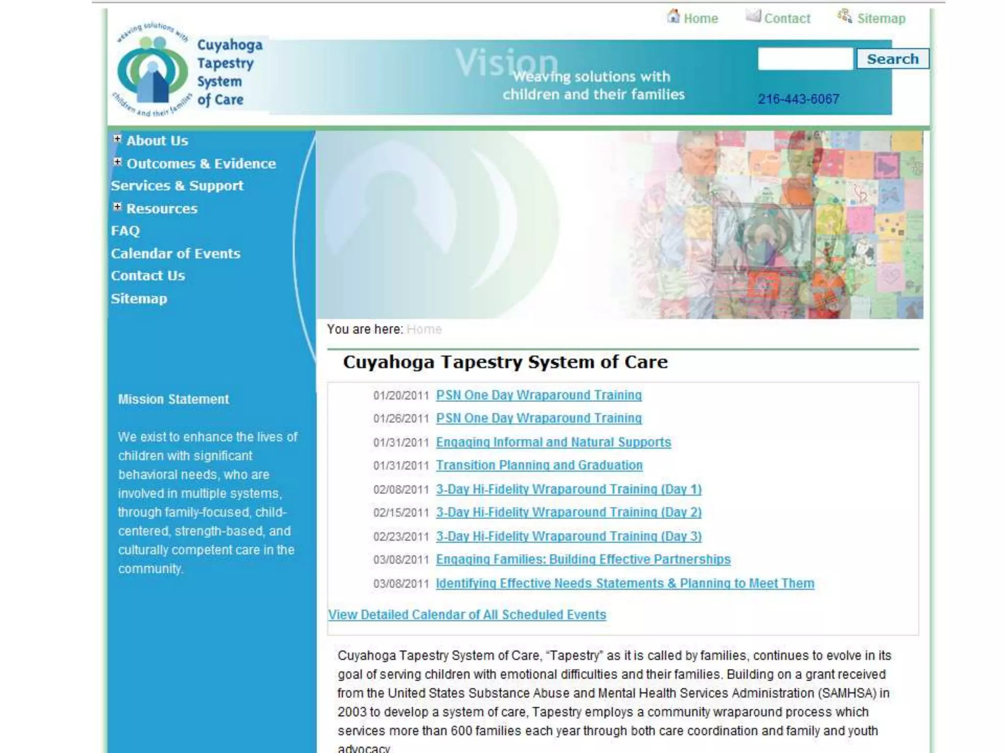 Referrals published to secure, searchable database