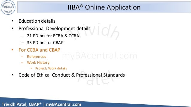 ECBA Vorbereitung