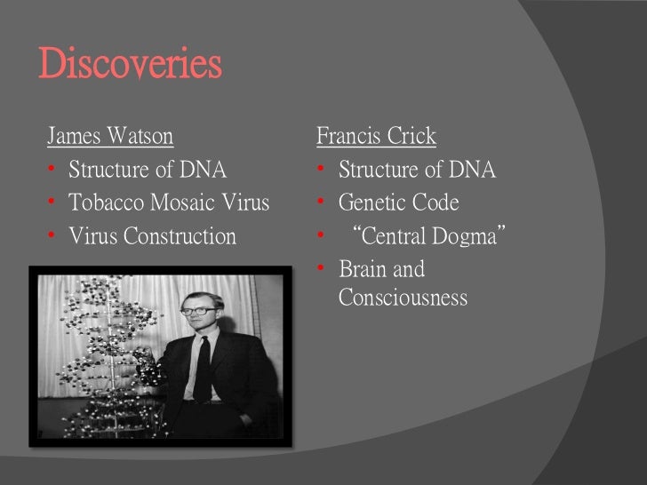 francis crick dna from the
