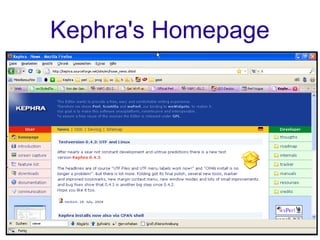 Kephra's Homepage
 