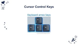 Keyboard modifier keys, shift , Ctrl Alt and windows keys and also ...