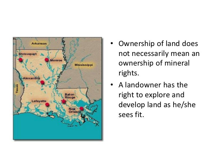 Mineral Rights in Louisiana