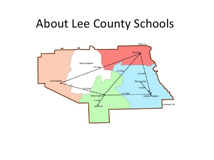 About Lee County Schools