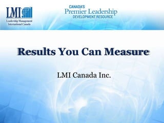 LMI Canada Inc.
 
