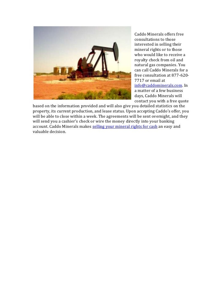 About Louisiana Mineral Rights