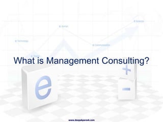 Getting a JobYour StoryWhy Consulting? Why Our Firm?Be GenuineNetworkingCase Interviewswww.deepakpareek.com