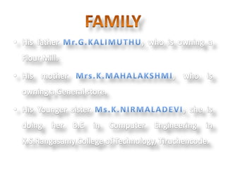 About masilamani | PPTX