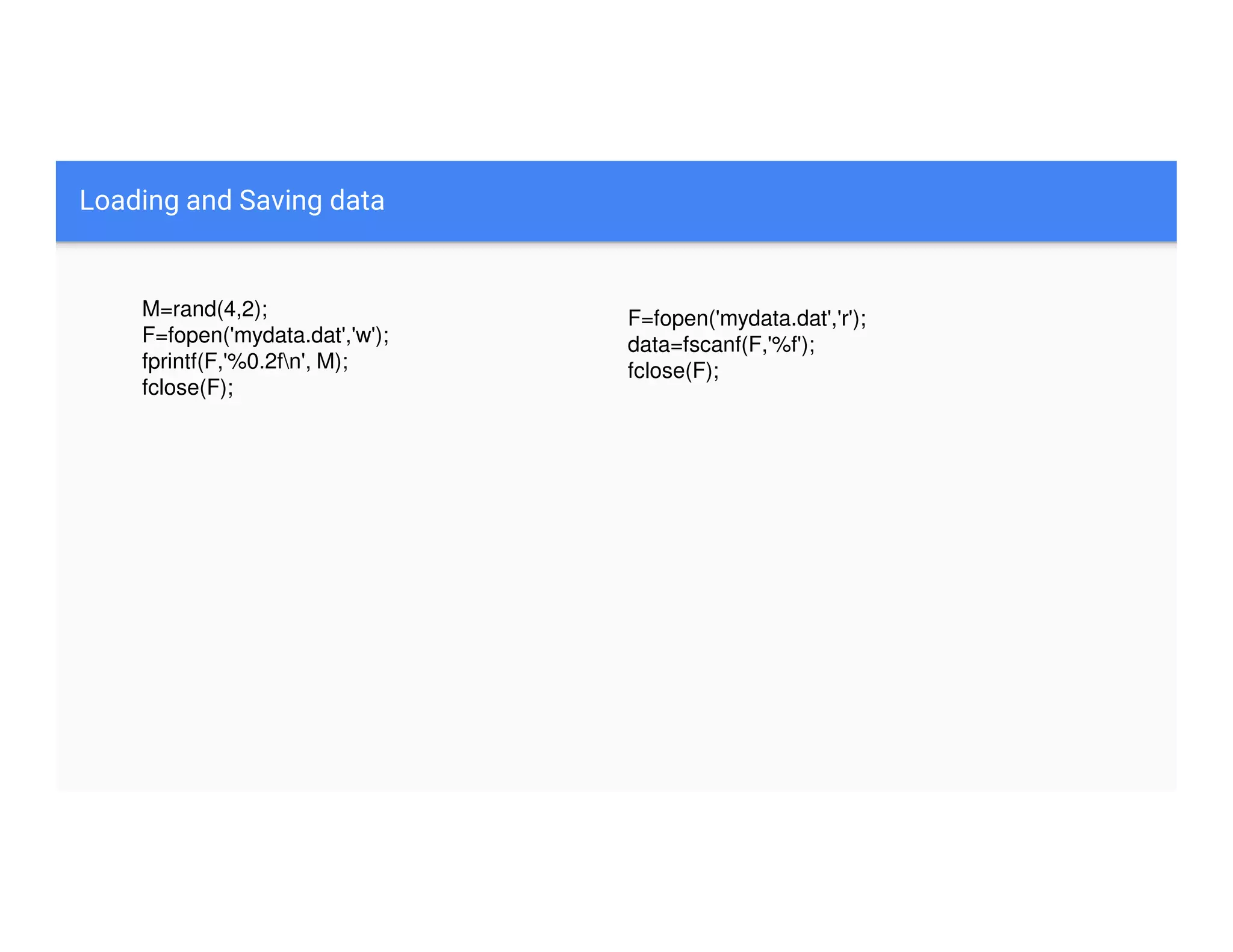 Basic MATLAB Programming | PPT
