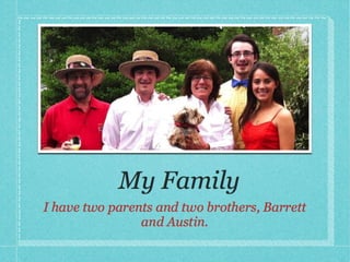 About Me Presentation