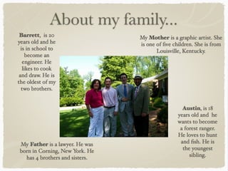 About Me Presentation