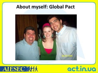 About myself: Global Pact
 