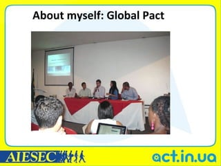 About myself: Global Pact
 