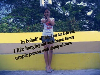 About myself presentation (gladysgabuya)