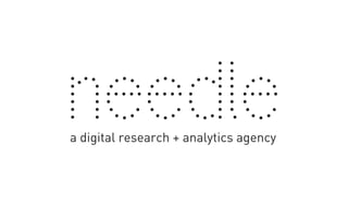a digital research + analytics agency
 
