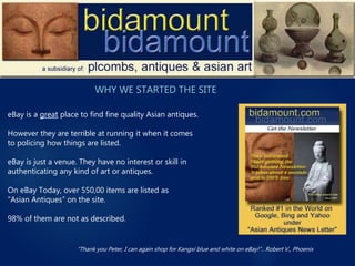 Weekly Chinese Asian Art News Letter Bidamount News Pptx