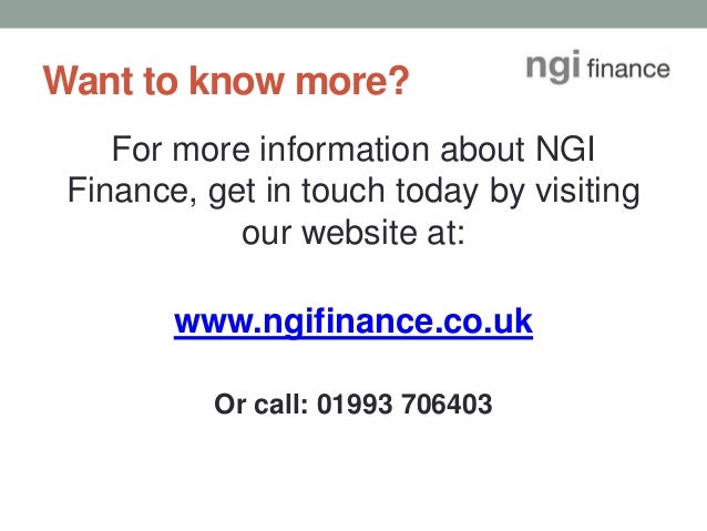 NGI Finance: About Us