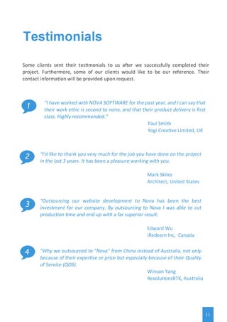 About Nova Software | PDF