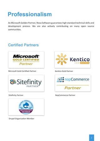 About Nova Software | PDF