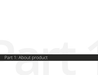 Part1Part 1: About product
 