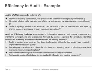About programme logic model Performance Audit | PPTX