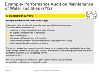 About programme logic model Performance Audit | PPTX
