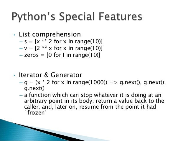 About Python