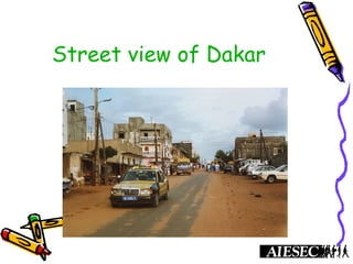 Street view of Dakar
 