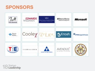 SPONSORS
18
 