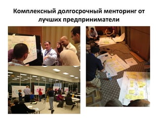 Комплексный долгосрочный менторинг от
лучших предприниматели
 