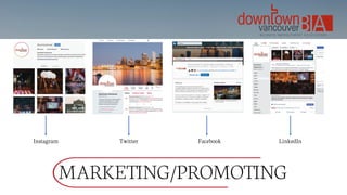 MARKETING/PROMOTING
Instagram Twitter Facebook LinkedIn
 